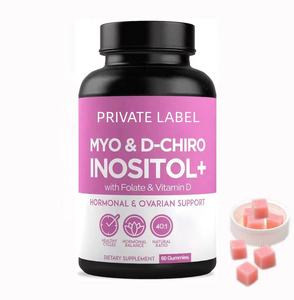 Compléments de fertilité à marque privée OEM, équilibre hormonal, myo-inositol, vitamines prénatales, gommes de fertilité pour femmes - Product Image 1