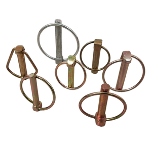 Goupille de verrouillage en acier zingué et alliage DIN11023 avec clip, goupille de verrouillage en acier au carbone, emballage en carton - Product Image 5