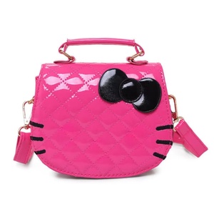 Bolsos de Mano de PU con Diseño de Dibujos Animados para Niños, Bolsos de Hombro Cruzados con Diseño de Gato para Niñas - Product Image 6