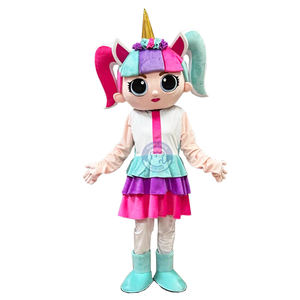 Qiman personnalisé <span class=keywords><strong>Olaf</strong></span> licorne fille princesse Melon garçon mascotte Costumes vente chaude pour les ventes - Product Image 1