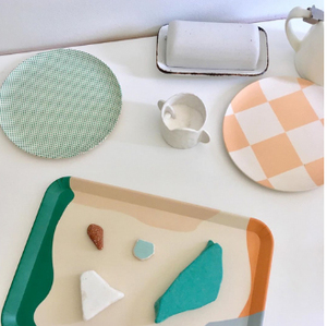 Platos de postre de fibra de bambú, azul y <span class=keywords><strong>blanco</strong></span>, cargador, <span class=keywords><strong>precio</strong></span> de fábrica, proveedor - Product Image 5