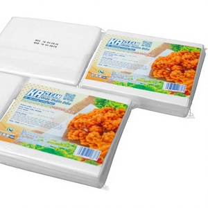 Papier absorbant l'huile en pâte de bois Krclean, super absorbant, carré, pour cuisine, écologique, jetable, réutilisable, lingettes pour nettoyer la graisse de cuisson - Product Image 1