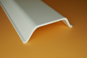 Poteau de marquage d'angle blanc en PVC, profilé en plastique, délimiteur de zone, pour porte à battant moderne, durable et écologique - Product Image 3