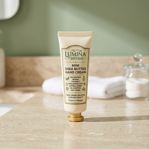 Shea Butter Mini Hand Cream Malaysia Supplier Nourishing Herbal Vitamin <b>C</b> Hyaluronic Acid Antibacterial Oil-Control Moisturizing - Product Image 3