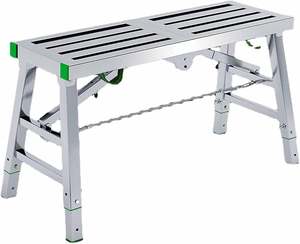 Tangga Lipat Multifungsi Tebal dari Baja, Modern, Portabel untuk Konstruksi Bangunan, Kapasitas Beban Tinggi - Product Image 1