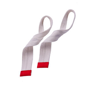 Ceinture d'assistance pour haltères, barres parallèles, soulevé <span class=keywords><strong>de</strong></span> terre, fitness, musculation, force <span class=keywords><strong>de</strong></span> préhension, tractions – Lot <span class=keywords><strong>de</strong></span> deux WS6026 - Product Image 2