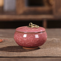 Thé café sucre chine artisanat décoration Mini pot en céramique cuisine stockage bouteilles et bocaux conteneurs décor à la maison nouveau