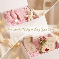 Boîtes cadeaux rectangulaires blanches Rsgift avec couvercles 9,7x7,2x3,3 pouces, fermeture magnétique, pour emballages de mariage, d'anniversaire, de remise de diplôme