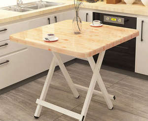 <span class=keywords><strong>Tavolo</strong></span> pieghevole portatile MDF ristorante semplice <span class=keywords><strong>tavolo</strong></span> pieghevole facile da riporre non occupa spazio - Product Image 3