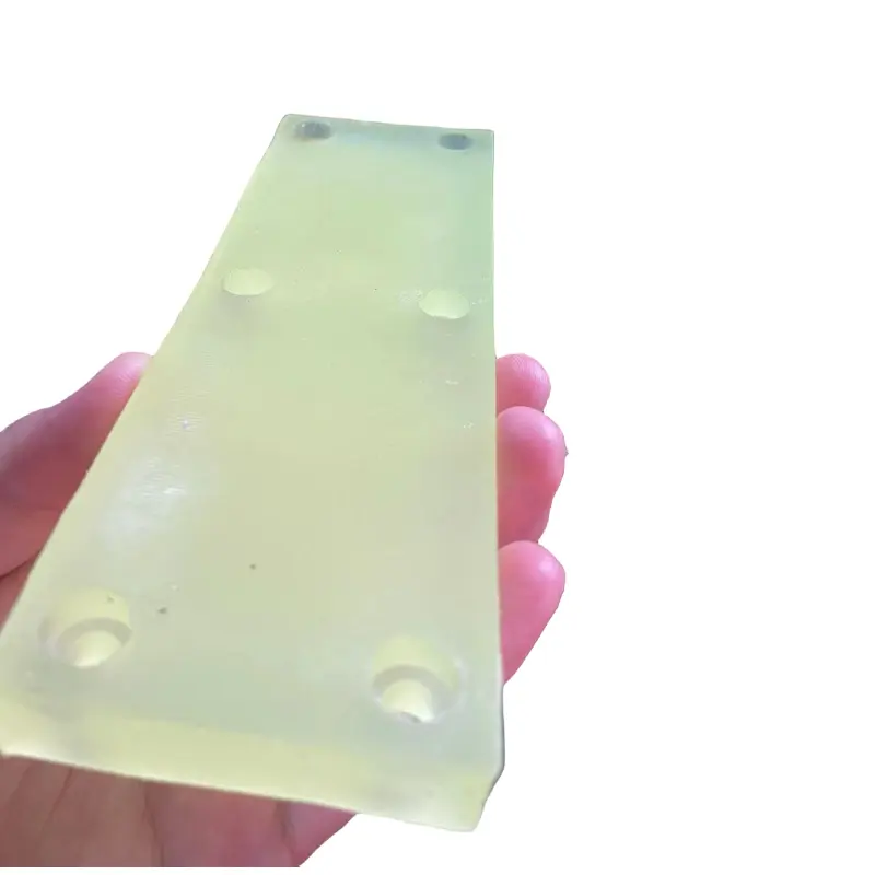 Lembar blok geser bahan plastik PU poliuretan