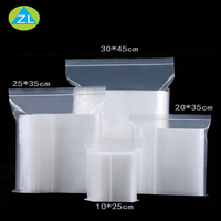 Sacs en Plastique Réutilisables Scellés Transparents avec Fermeture Éclair, Vente en Gros Usine, pour Emballage Alimentaire et Câbles de Données, Sachets Doypack
