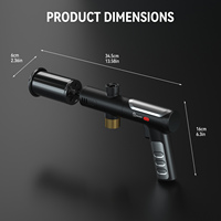 Pistolet torche au propane puissant, flamme réglable, lance-flammes, briquet pour le camping