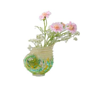 उच्च-अंत रेट्रो डाइनिंग टेबल हाइड्रोपोनिक ग्लास फूल vesसे चीनी शैली कला डेको डिजाइन हल्के लक्जरी हाइड्रोपोनिक ग्लास फूल ves। - Product Image 1