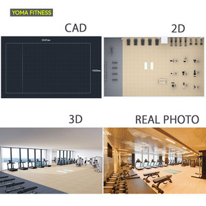 Bộ dụng cụ tập luyện sức mạnh Quảng Châu, giải pháp máy tập thương mại cho các trung tâm thể dục, phòng tập khách sạn & câu lạc bộ sức khỏe - Product Image 3