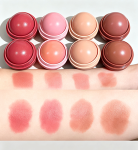 บาล์มแก้มและริมฝีปากแบบมัลติฟังก์ชั่น แบรนด์ส่วนตัว บลัชครีมเนื้อบาล์ม โลโก้สั่งทำได้ บลัชเนื้อชุ่มชื้น สำหรับขายส่ง - Product Image 4