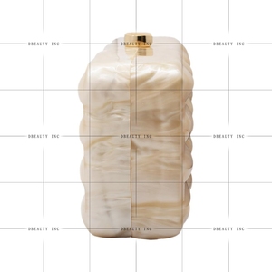 กระเป๋าคลัทช์กลิตเตอร์ลายหินอ่อนแวววาวของผู้หญิงกระเป๋าถือแฟชั่นสะพายข้างสำหรับงานปาร์ตี้งานพรอม - Product Image 3