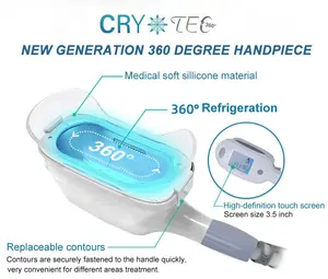 Obral 4 Pegangan Teknologi Keren Pemahat Tubuh Cryolipysi Cryo 360 Pembeku Lemak Crioliposi Coolsculption Mesin Ramping Harga untuk Dijual
