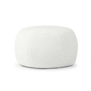 Puf de felpa de cordero de imitación de oveja otomana de nube grande DB Jaxx Ellis extraíble para habitaciones de diseño interior moderno para bebés y niños - Product Image 1
