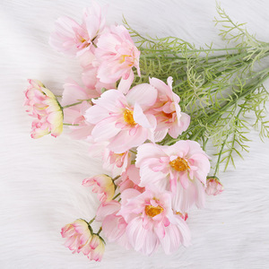 Flores Artificiales Cosmos de Qihao, 83 cm, de Plástico y Seda, Alta Simulación, para Decoración de Bodas, Hogar y Fotografía - Product Image 2