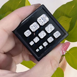 Moissanite หิน Moissanite 2*4mm-8*10มม. เพชรโมอิสสังเคราะห์สำหรับเครื่องประดับ - Product Image 3