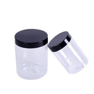 โรงงานผลิตโดยตรง ขวดพลาสติกใส PET สำหรับบรรจุอาหาร น้ำผึ้ง บิสกิต ขนาด 2 ออนซ์ 3 ออนซ์ 4 ออนซ์ 5 ออนซ์ 8 ออนซ์ 500 มล. 1000 มล. พร้อมฝาปิด - Product Image 5