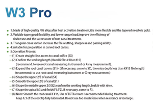 W3 <span class=keywords><strong>Pro</strong></span> prezzo all'ingrosso per arcobaleno Endo File rotativo ortodontico trattamento di attivazione termica - Product Image 6