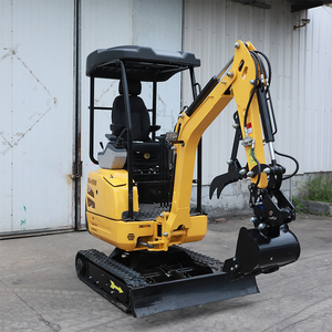 LIVRAISON GRATUITE Mini-excavatrice EURO 5 Moteur EPA Kubota Micro-excavatrice sur chenilles pour ferme 1 tonne 1,5 tonne Petites excavatrices à vendre - Product Image 3
