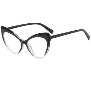 <span class=keywords><strong>Lunettes</strong></span> de vue <span class=keywords><strong>papillon</strong></span> œil-de-chat à monture complète anti-lumière bleue, filtre la lumière grise, amincissent le <span class=keywords><strong>visage</strong></span>, mode féminine, pour myopie - Product Image 4
