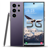 Smartphone Android 5G 16 Go 1 To Écran HD 6,8 Pouces 90 Hz Quad Core Double SIM Caméra Arrière 108 MP Caméra Avant 48 MP Charge Rapide 65 W