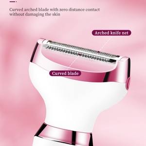 Nouveau kit de rasage 5 en 1, épilateur électrique LED, étanche, lavable, épilateur corporel pour femme, rasoir corporel, kit de toilettage pour le bikini - Product Image 6