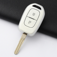 Nouveau souple TPU voiture clé à distance couverture coque Fob pour Renault Kwid symbole de trafic pour Dacia Sandero Logan Duster Auto accessoires