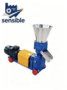 Machine à granulés d'aliments pour animaux, équipement de traitement des aliments agricoles, broyeur de céréales avec trémie - Product Image 4