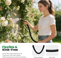 Tuyau d'arrosage certifié NSF, tuyau de jardin flexible, produit phare des détaillants, anti-pliure, anti-éclatement, portable, fabricant de tuyaux d'arrosage