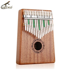 GECKO K17M <span class=keywords><strong>Kalimba</strong></span> Best Selling 17 Key C tone <span class=keywords><strong>Kalimba</strong></span> Support Logo personnalisable en bois d'acajou massif Piano à pouce <span class=keywords><strong>Kalimba</strong></span> - Product Image 2