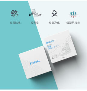 Renewll Shoe Deodorant <strong>Powder</strong> 50g Customize Deodorizing and Odorizing Shoe Cleaning <strong>Powder</strong> High Quality Factory Wholesale - Product Image 3
