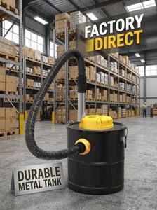<span class=keywords><strong>Aspirateur</strong></span> à cendres en acier durable, vente directe usine, 1200W, forte aspiration, capacité 10-20L, outil de nettoyage de cheminée, cendres froides - Product Image 5