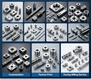 Piezas Metálicas Personalizadas, Herrajes OEM, Fabricante de Piezas Mecánicas CNC, Servicios de Procesamiento de Metal CNC - Product Image 1