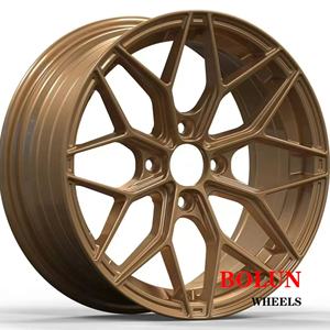 Llantas de afinación forjadas personalizadas Ruedas de aluminio para turismos de 16-24 pulgadas 4*100 para BYD F3 F0 Honda Fit Toyota Vios Corolla <span class=keywords><strong>Peugeot</strong></span> - Product Image 2