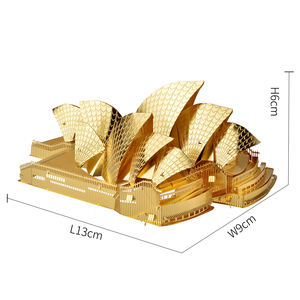 Kits <span class=keywords><strong>de</strong></span> modelos Piececool <span class=keywords><strong>SYDNEY</strong></span> <span class=keywords><strong>OPERA</strong></span> HOUSE DIY Jigsaw Puzzle Building para adolescentes y adultos - Product Image 3
