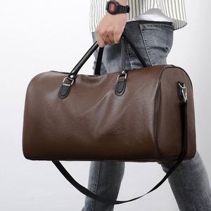 Wholesale Customized LOGO PU Leather Business Travel <b>Bag</b> Waterproof Travel Duffel <b>Bag</b> Dry and Wet <b>Compartment</b> Duffel <b>Bag</b> - Product Image 5