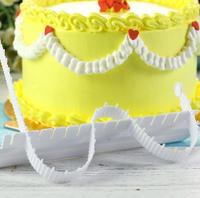 Outil de décoration pour gâteaux, aide à la décoration en arc circulaire, bordure en dentelle, marqueur de décoration, outil de pâtisserie en fondant