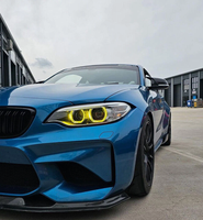 Modules d'éclairage diurne DRL Angel Eye jaunes pour BMW F22 F23 2014-2017 63117388923 63117388924