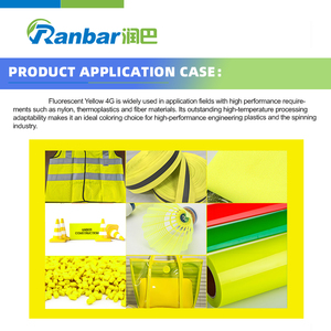 Ranbar <span class=keywords><strong>giallo</strong></span> fluorescente 4G polvere colorante <span class=keywords><strong>giallo</strong></span> fluorescente bollente resistente all'acqua per Nylon rinforzato con Fiber - Product Image 3
