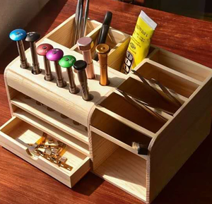 ToolGuide di Legno Scatola di Immagazzinaggio Cacciavite Pinzetta Holder per il Telefono Mobile Strumenti di Riparazione delle Parti - Product Image 3