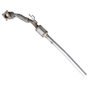 เครื่องฟอกไอเสียวาล์วไอดีและไอเสียประสิทธิภาพสูงท่อไอเสีย downpipe สำหรับ VW POLO GTI 1.4T 2012 downpipe - Product Image 1