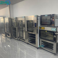 Four à convection électrique à écran tactile, four de boulangerie commercial, air chaud réglable pour boulangerie, restaurant