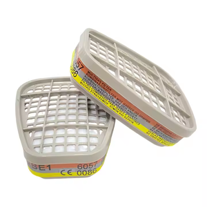 Terlaris ABE1 6057 Cartridge IJ <span class=keywords><strong>Gas</strong></span> gabungan Multi Filter Multi uap cocok dengan 6200 7502 Respirator setengah wajah dapat digunakan kembali - Product Image 2