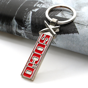 Porte-clés en métal personnalisé avec logo de voiture, 100 pièces - Product Image 2