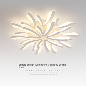 High Quality Modern Simple LED Square Ceiling Lights Acrylic Remote Control Crystal Indoor Surface Mounted Bedroom Decor - Product Image 6