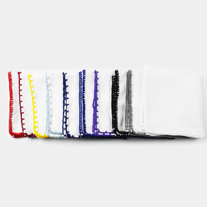 Groothandel Linnen Pocket Square Costom Design Linnen Zakdoek Wit Voor Mannen - Product Image 2